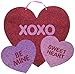 Amscan Blushing Valentine's Day Multicolored Heart Sign with Ribbon Party Decoration, Board, 10