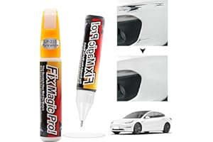 2PCS Pure White Touch Up Paint For Cars/Car Scratch Remover Pen for Deep Scratches/Jantes de roue Paint Pen/Peinture Retouche