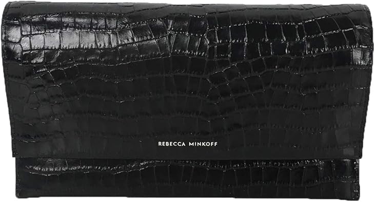 rebecca minkoff black clutch