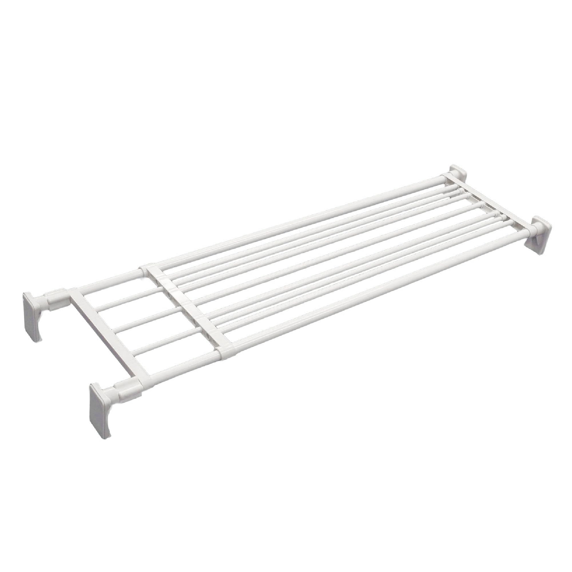 平安伸銅工業 HEIAN SHINDO つっぱり棚 超強力ワイド ホワイト 取付幅118~190cm 耐荷重50-20kg RA-12商品画像