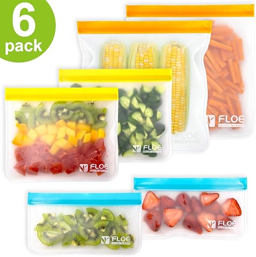 Bolsas de sándwich Congelador Extra Grueso Sello de Cierre hermético