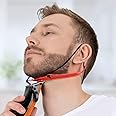 Nekliner Beard Shaper & Neckline Shaving Tool | Hands-Free Lineup Stencil Kit for Clean, Even Trims and Shaves