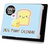 2026 Desk Calendar - Pun Calendar 2026, Funny Desk Calendar 2026, Jan.2026 - Dec.2026, 5'' x 6'', 2026 Daily Calendar, Different Funny Puns, Marked Holidays, 300+ Daily Jokes, Thick Paper