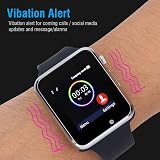 Shipenophy Smartwatch Fitness Watch Micro-SIM Camera for iOS Android Bluetooth view 9