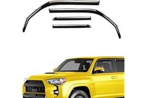AEROGUYS Extra Durable Window Deflectors Tape-On Window Visors Rain Guards Fit for Toyota 4Runner 2010-2024, Sun Visors, Wind VentVisors, Window Vent Shades, Exterior Car Accessories - 4 pcs. AG0112