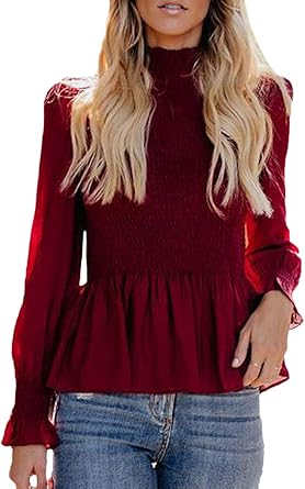 amazon blusas elegantes