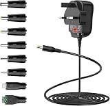 Zolt 24W Universal Power Adapter 3V-12V 2A 8 DC Plugs 5.5x2.1mm view 1