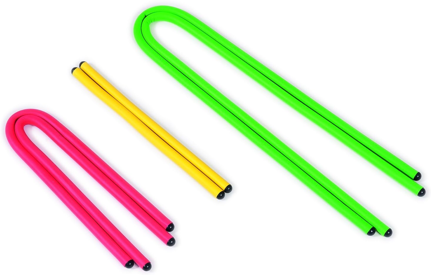 IdeaWorks Gorilla Ties - Reusable Ties for Hanging Items - Rust-Free Material - for Indoor & Outdoor Use (6, Assorted Length)