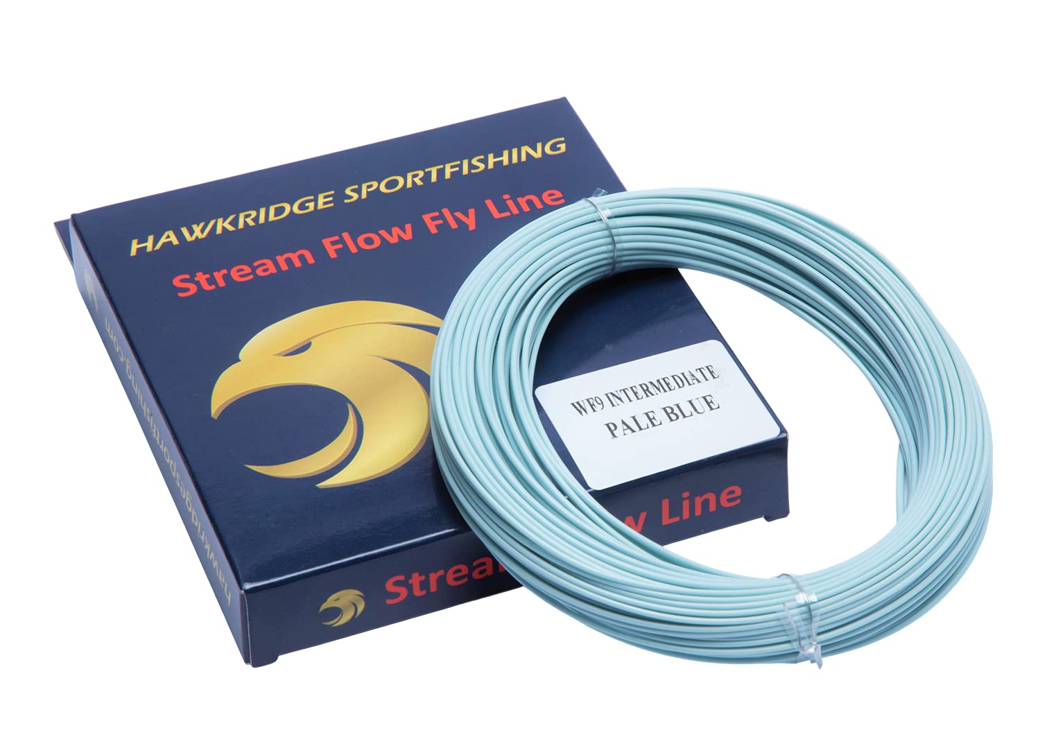 HAWKRIDGE - Quality Weight Forward #9 STREAM FLOW FLY Fishing Line (UK Brand) WF#9 - Four Options Available - Intermediate Pale Blue (Intermediate - Pale Blue)