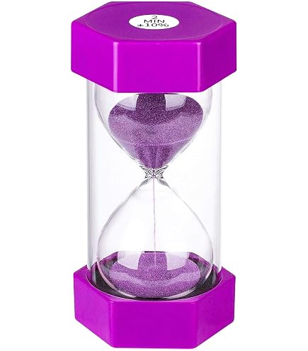 Amazon.com : Sand Timer 2 Minute Hourglass SuLiao, Large Colorful