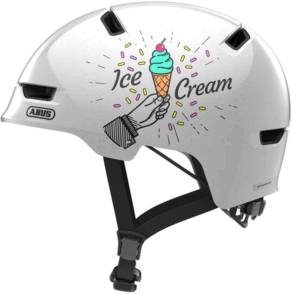 cream bike helmet