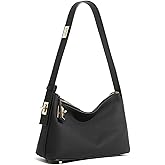 MoreFarther Leather Hobo Bag for Women - Adjustable Slouchy Handbag with Secure Zip & Multi-Way Strap