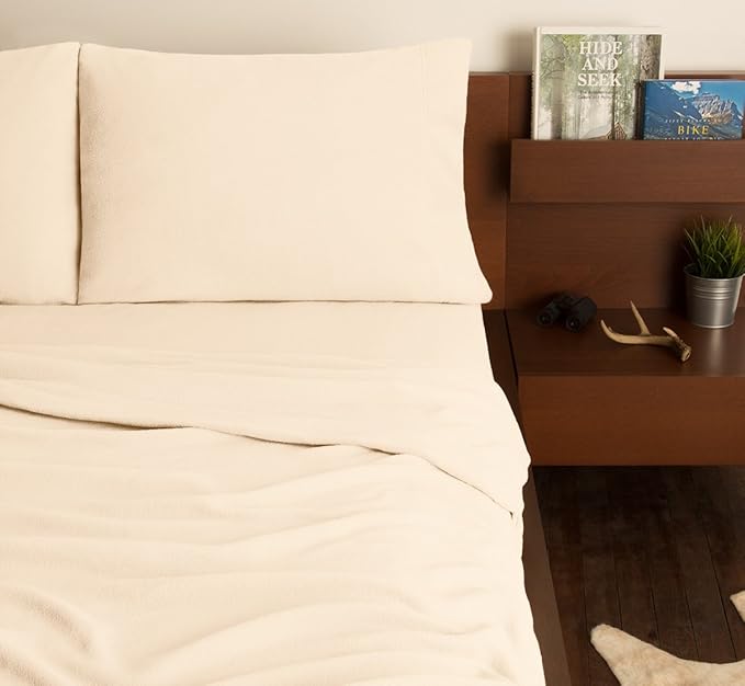 SHEEX Performance Fleece Pillowcase, Snow White (Standard) Amazon.ca