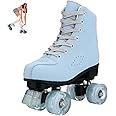 jessie Roller Skates for Women, Frosted Roller Skates Adjustable Holographic Women Roller Skates Speed Skates for Women Roller Skates Adults for Girls Indoor Outdoor