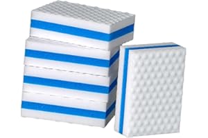 Boat Scuff Eraser Melamine Sponge (12 Pack) - Hull Cleaner Pad for Vinyl Decks, Marine, Fishing & Household- 5 Piece