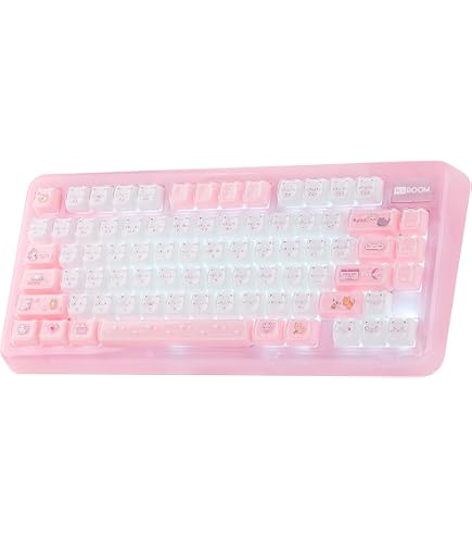 Amazon.com: KiiBoom Phantom 98 Crystal Mechanical Gaming Keyboard