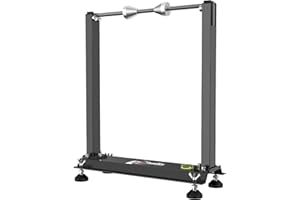 Tanfix Heavy-Duty Motorcycle Tire Balancing Stand, Single-Axle Wheel Alignment Tool for Precision Static & Dynamic Balance, No Pointer Required