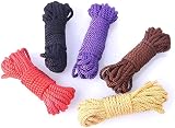 Wolike 8mm Nylon Rope 10m Black - Strong Durable Multipurpose Cord for Crafts view 6