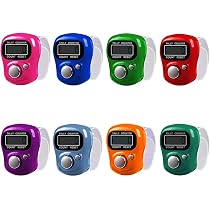 Compteur Digital à Doigt Avec Rétroéclairage LED - Pour Sport, Entrainement, événements, Comptage Manuel