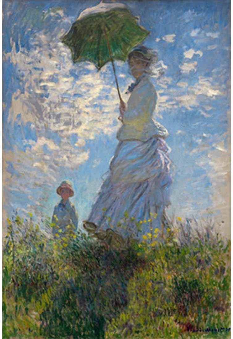 LL dawn World Famous Painting Monet Oil Painting Adult 4000 Pieces of Wooden Jigsaw Puzzle Toy,B,4000PCS