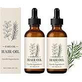 LOYOTICE 2Pcs Fari Oil Hair Growth Oil,Fari Hair Oil,Botanical Scalp Oils with Herbal Infusion – Lightweight Daily Nourishment for Dry Scalp & Edges, Organic Plant-Based Formula for All Hair Types