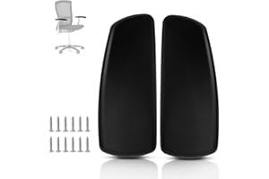 SINOLUXE Arm Pads Caps Replacement for Knoll Life Chair, Office Chair Arm Rest Replacement（for Multi Directional arm）