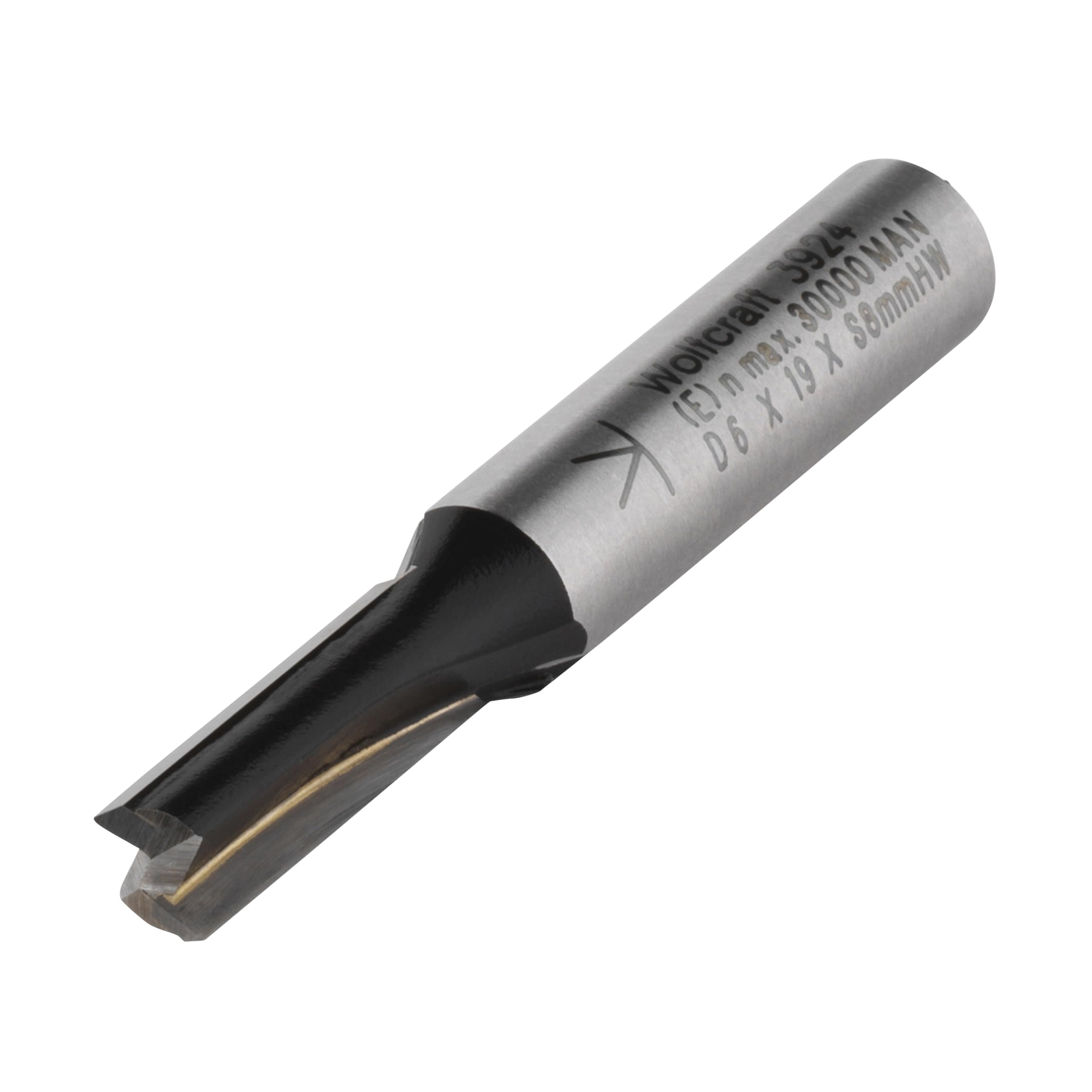wolfcraft TCT Straight Bit I 3924000 I for Precise milling Work Using The Router and Stationary milling Motor.