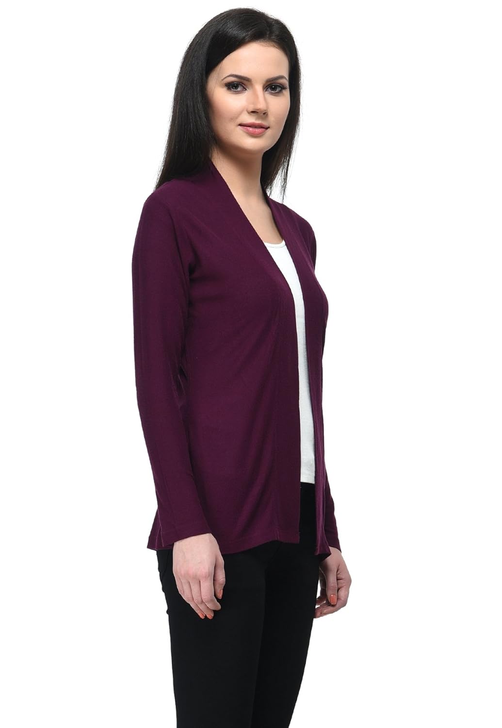 frenchtrendz women viscose crepe shrug