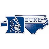 Rico Industries NCAA Duke Blue Devils State Shape Shape Cut Pennant - Home and Living Room Décor - Soft Felt EZ to Hang