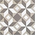 Retro Self Adhesive 12-Inch Vinyl Floor Tiles, 20 Tiles - 12" x 12", Prism Marble Pattern - Peel & Stick, DIY Flooring for Kitchen, Dining Room, Bedrooms & Bathrooms by Achim Home Decor
