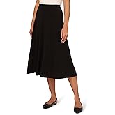 Adrianna Papell Womens A-line Gored Seamed Midi Skirt