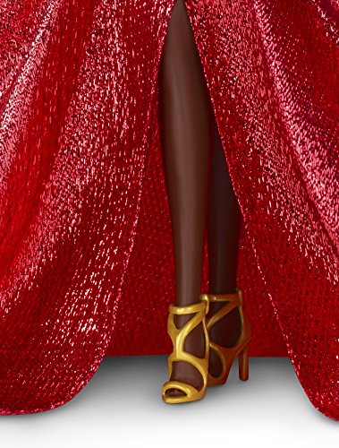 Barbie 2017 Holiday Nikki Black Hair with Red Dress Doll