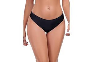 RELLECIGA Women's Low-Rise Bikini Bottoms