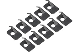 PATIKIL Arrow Rest, 12 Pack Plastic Adhesive Archery Arrow Support for Left Hand Compound Recurve Bow