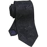Vizakiss Floral Ties for Men Cravat Jacquard Luxury Wedding Neckties for Groomsmen