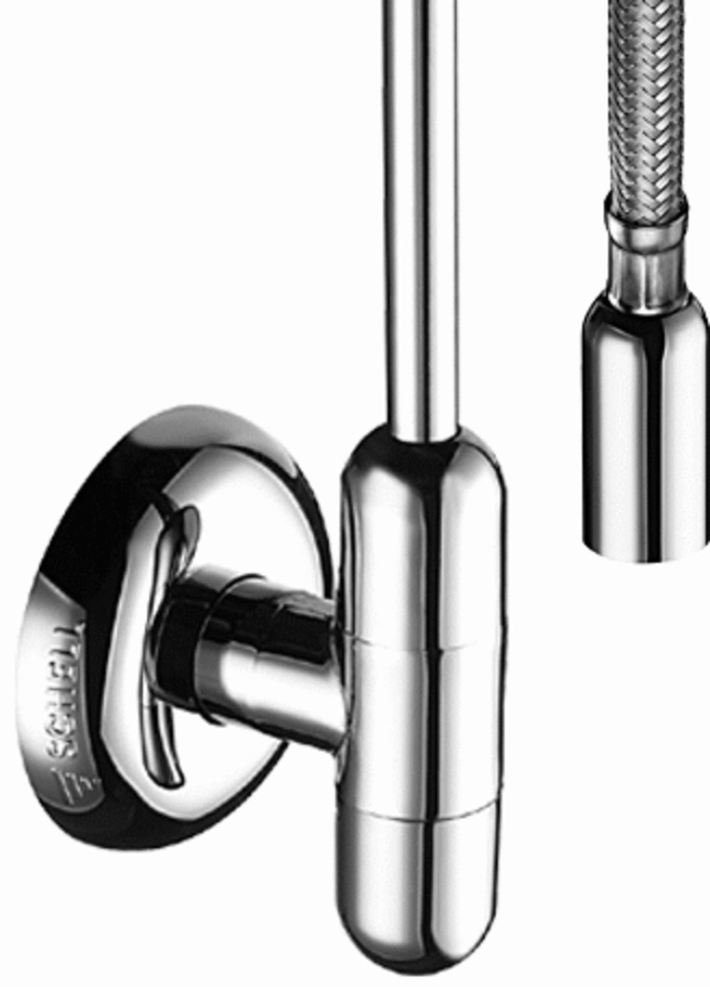 Schell Rondo Regulating Angle Valve 1/2 x 3/8 Inch 051520699 Chrome asag