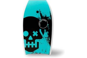 Veer Body Board - High Performance Adult or Child Sized Boogie Board - Bodyboard for Adults, Kids, Boys and Girls - Includes Premium Neoprene Tether with Two-Way Rotation