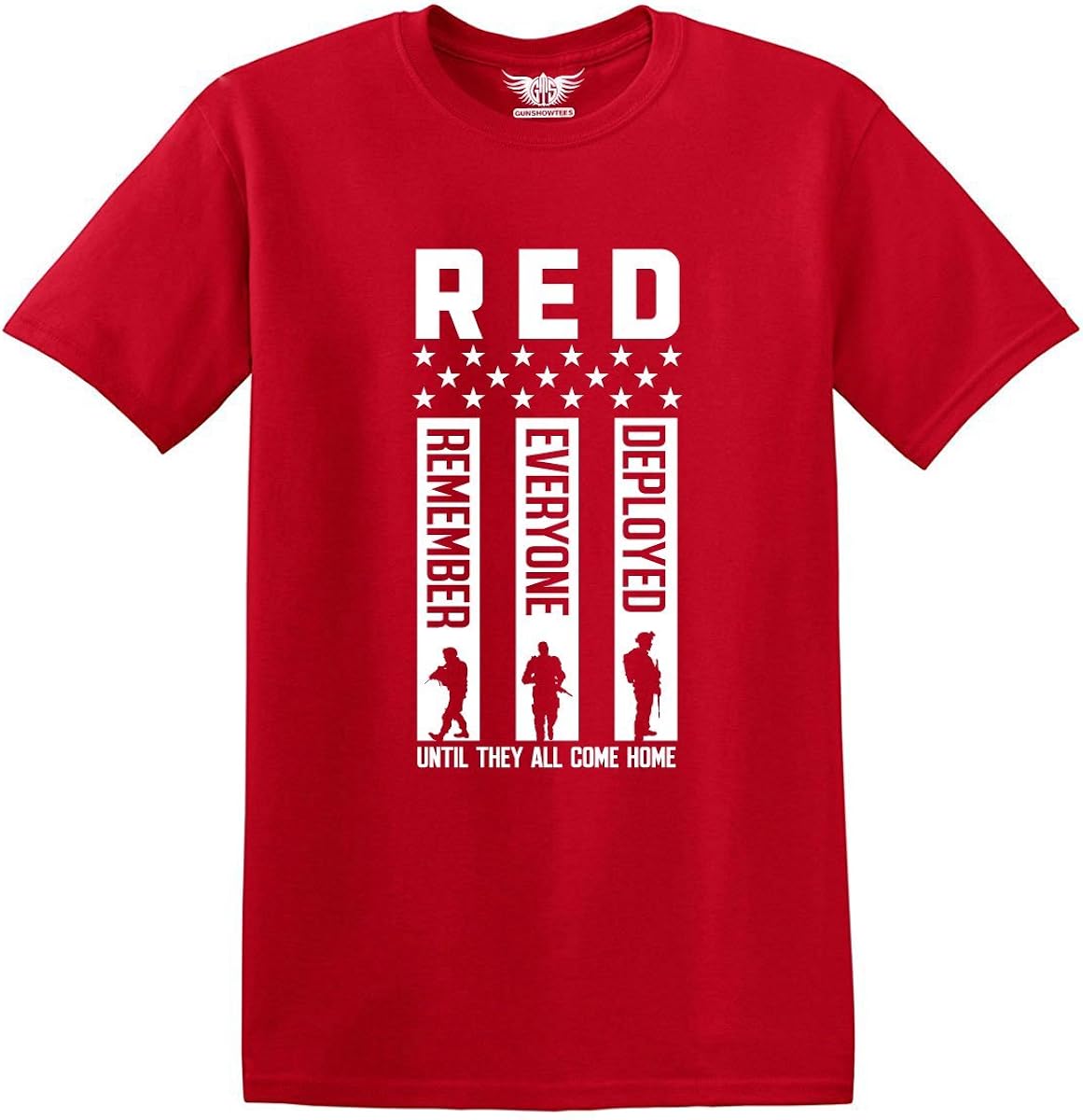 RED Friday Remember Everyone Deployed Shirt