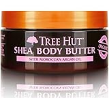 Tree Hut 24 Hour Intense Hydrating Shea Body Butter Moroccan Rose, 7oz, Hydrating Moisturizer with Natural Shea Butter for No