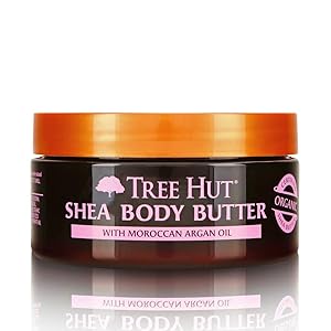 Tree Hut 24 Hour Intense Hydrating Shea Body Butter Moroccan Rose, 7oz, Hydrating Moisturizer with Pure Shea Butter for Nourishing Essential Body Care
