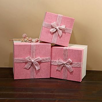 Amazon ラッピングボックス オシャレ ギフトボックス 大きい アクセサリー シンプル 無地 1個セット プレゼント 収納 包装 パッケージ ギフト ラッピング 箱 誕生日 記念日 プレゼント 贈り物 ギフトボックス 文房具 オフィス用品