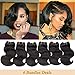 Brazilian Short Hair Body Wave Human Hair 6 Bundles Unprocessed Virgin Hair Natural Black