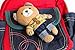 Kid Toddler Walking Safety Harness with Cute Teddy Bear/Bunny Backpack - Sold and Ship From USA (Red Teddy Bear)