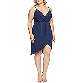 Dress the Population Women's Owen A-line Midi Dress