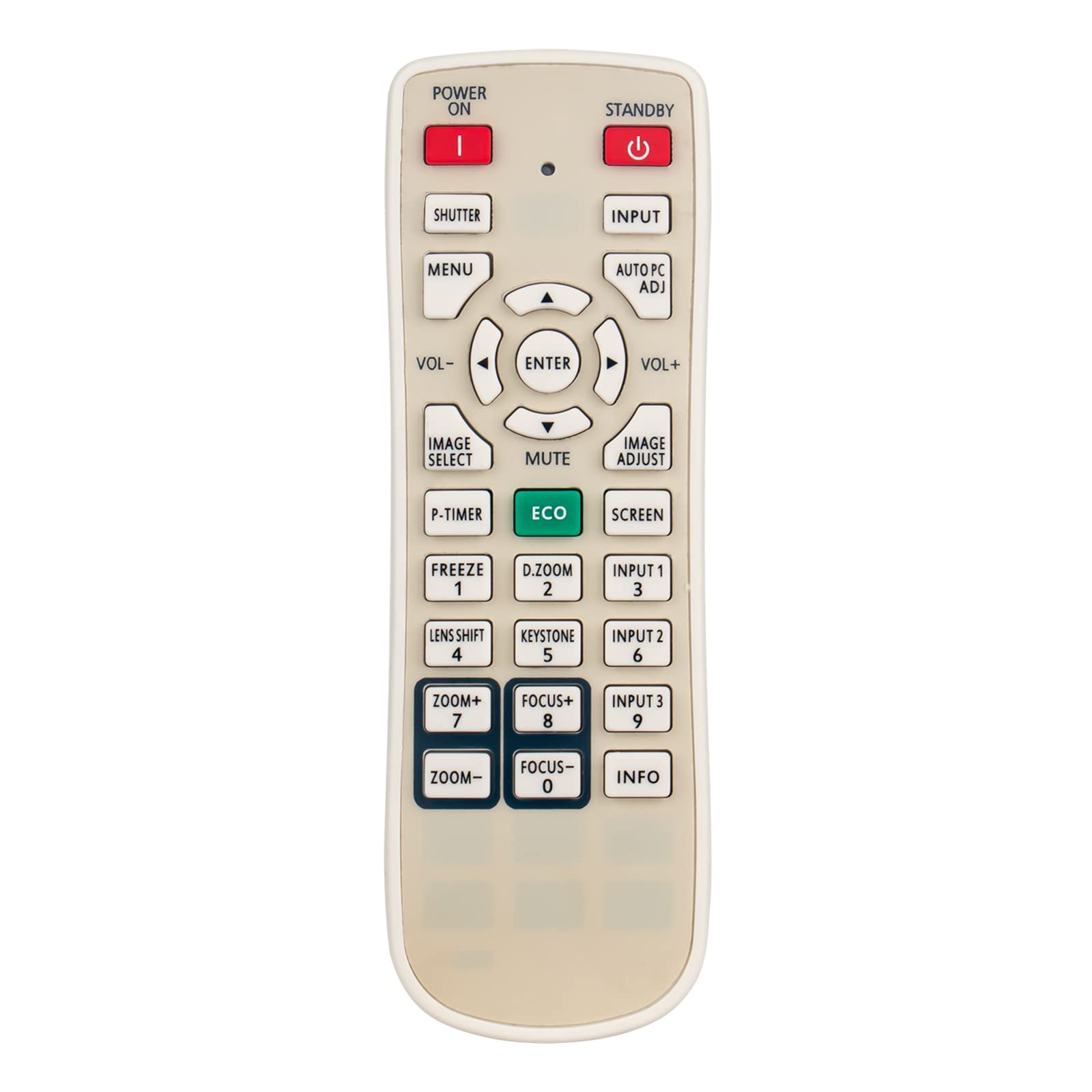 New N2QAYA000039 Remote Control Replacement for PANASONIC PT-EW530 PT-EW530E PT-EX600 PT-EX600E PT-EX600L PT-EX600U PT-EX600UL PT-EZ570EL PT-EW630 PT-EW630E PT-EX500 PT-EX500E PT-EX500EL PT-EX500U