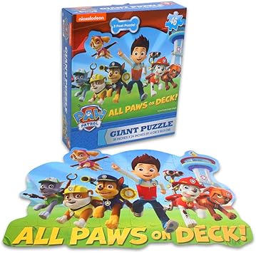 paw patrol floor puzzle