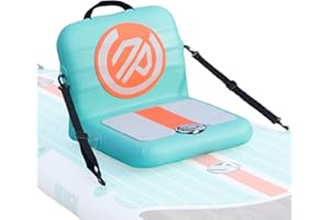 niphean Inflatable Kayak Seat with Back Support, Sturdy Paddle Board Seat for Inflatable Boards, Canoe Seat, Boat Seat, SUP Seat, Supportive Kayak Seats with Back Support for Versatile Use