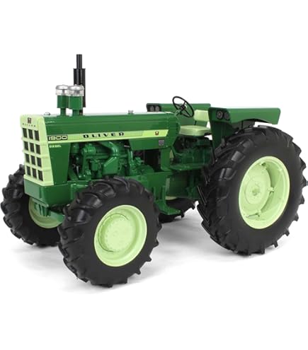 Amazon.com: Spec Cast 1/16 Oliver 1855 Tractor with Front Wheel