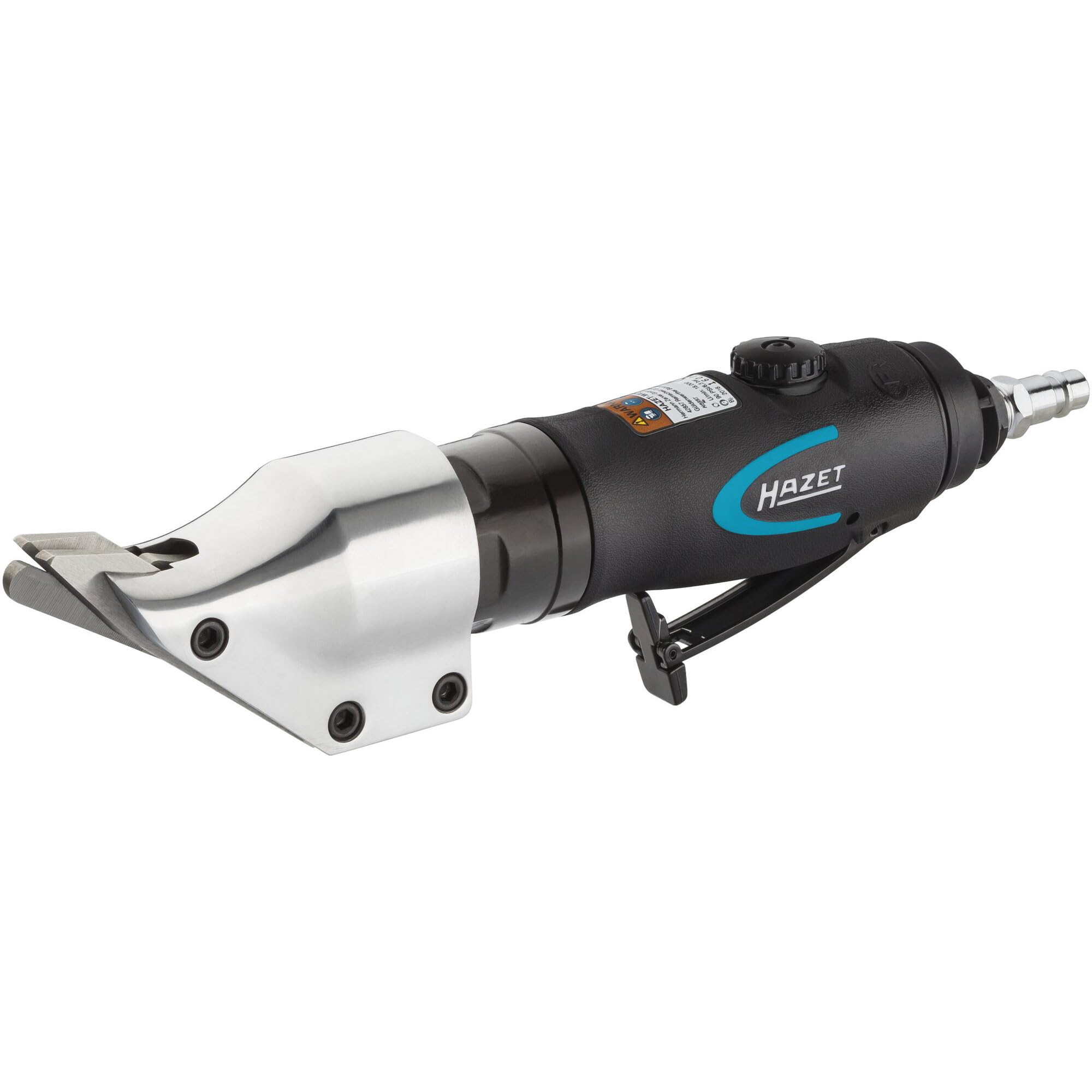 HAZET Cesoie per lamiera 9036N-5, Lama ad alte prestazioni per il massimo rendimento di taglio: acciaio 1,2 mm / alluminio 1,6 mm, per il taglio di alta precisione di tutte