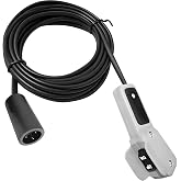 IXMGA 64849 Hand Held Winch Remote Controller, Gray, 10 Feet Lead | Compatible with WARN Winches 2.5ci RT XT Series, Rubber Grip, Plug-in Winch Accessory, For ATV UTV Side &times; Side